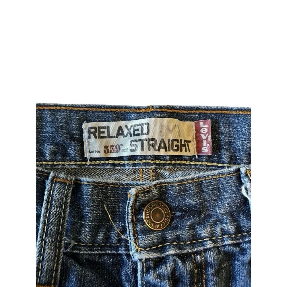 Levi's 559 Stretch Relaxed Straight Fit Men's Jeans 33 x 30